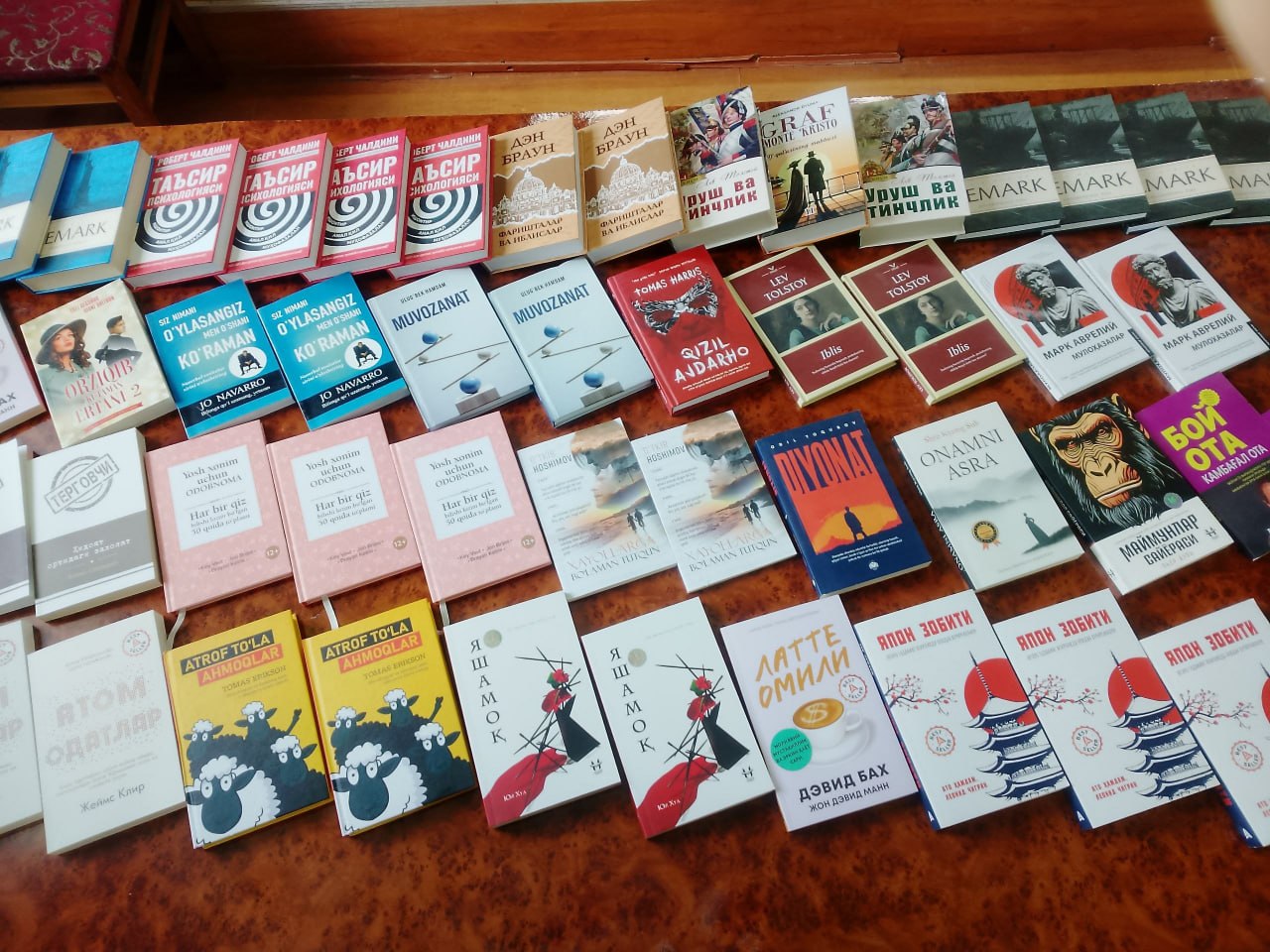 "Kitoblar saltanati" nomli kitoblar ko‘rgazmasi